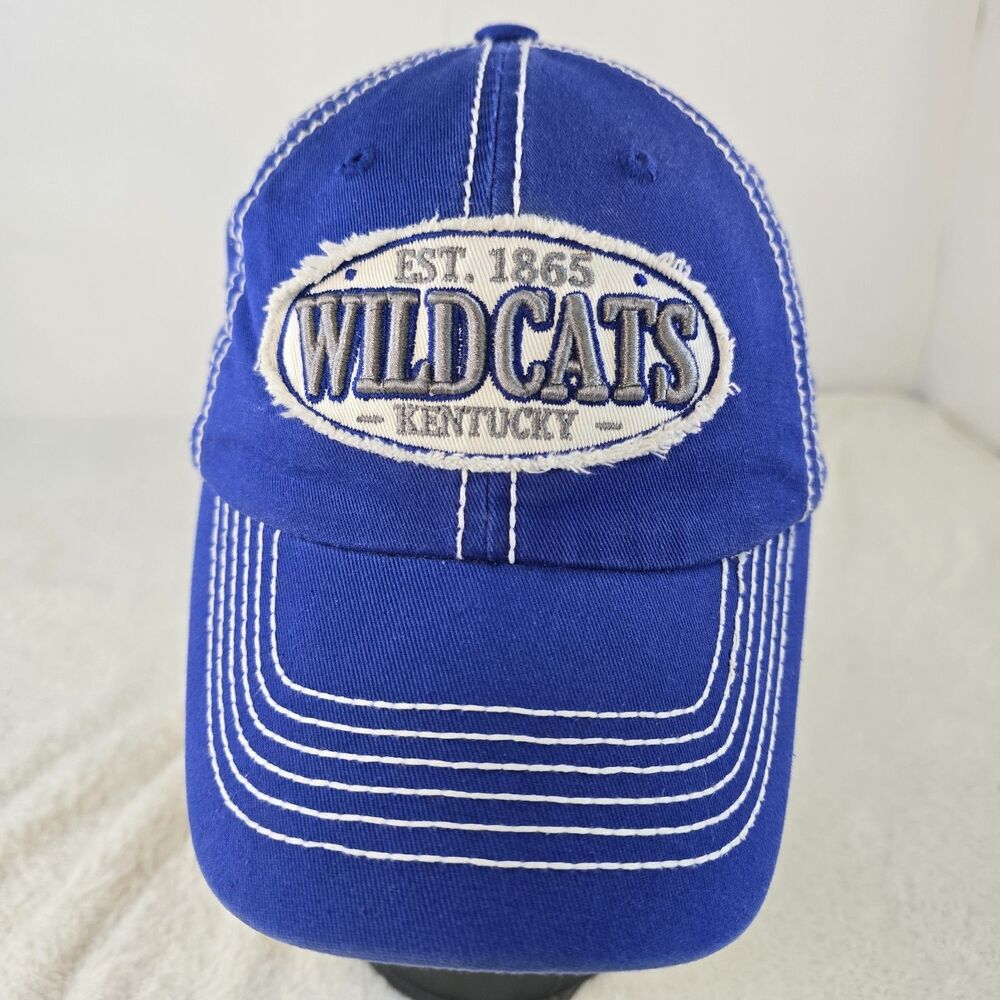 Kentucky Wildcats NCAA Hat Cap Baseball Cap Blue Logo Captivating Headgear